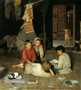 Николай Богданов-Бельский - Новая сказка (1891.)