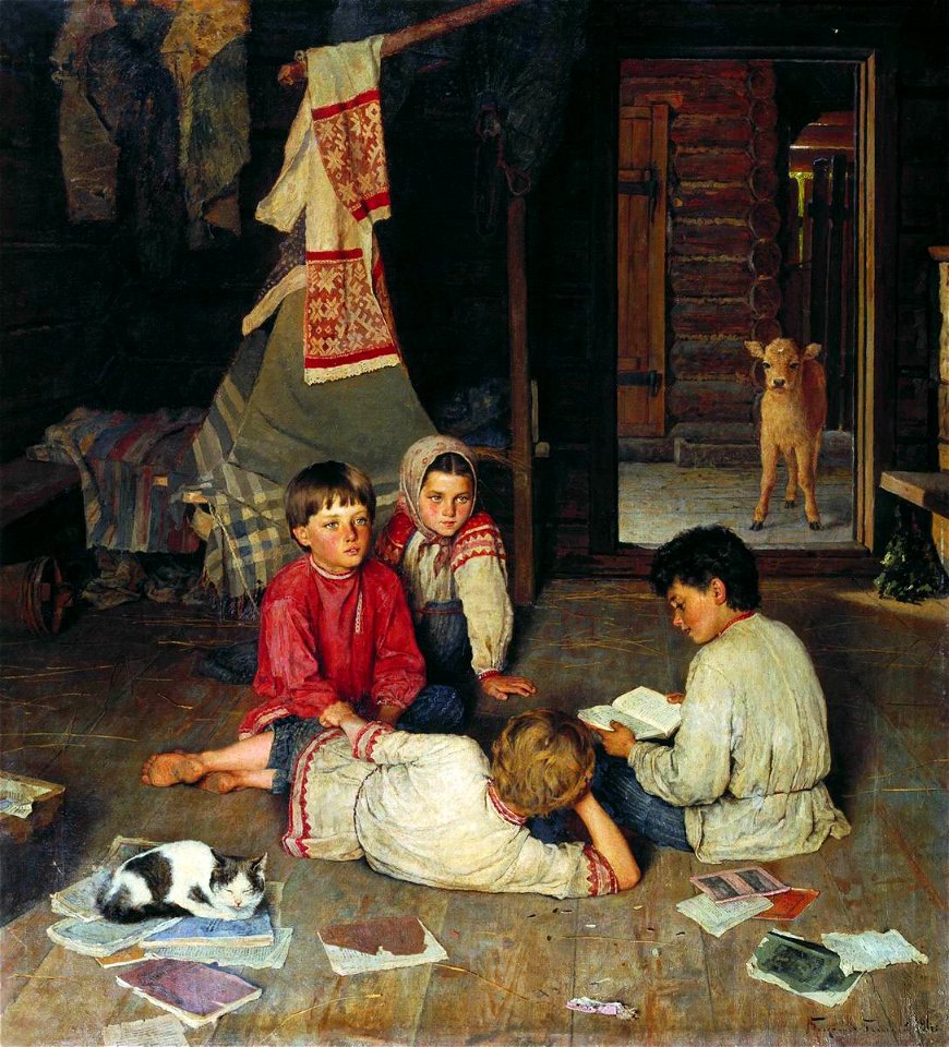 Nikolay Bogdanov-Bel'sky. New fairy tale
