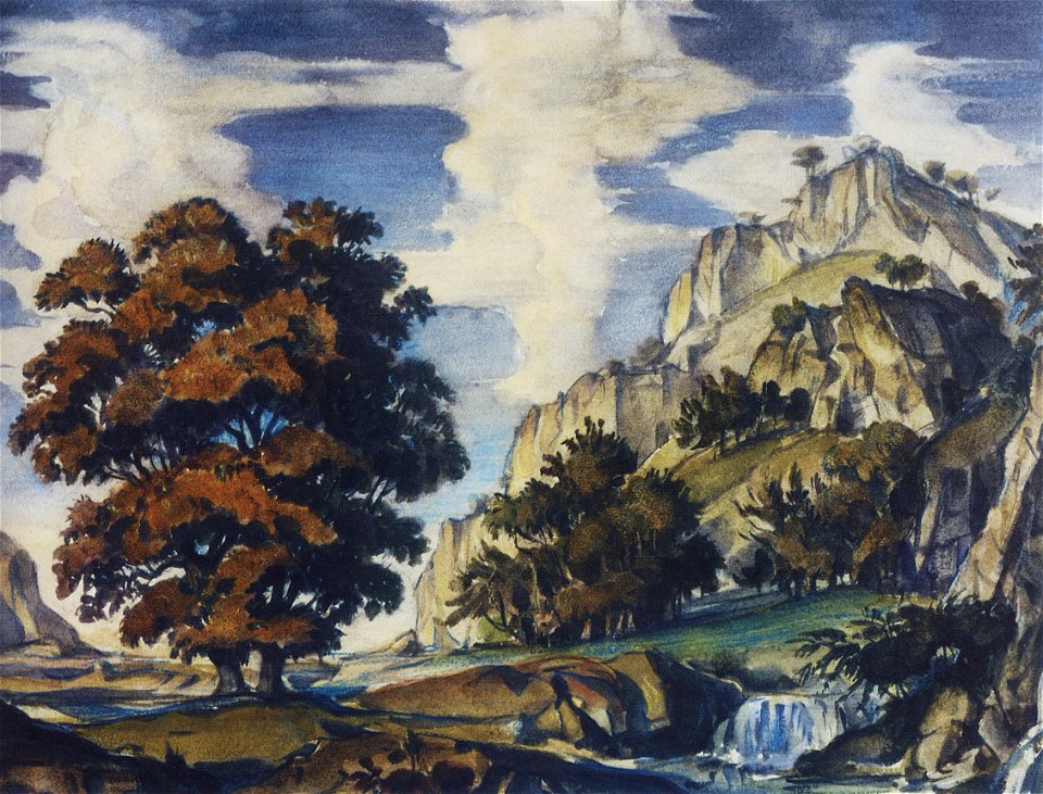 Bogaevsky Romantic Landscape 2
