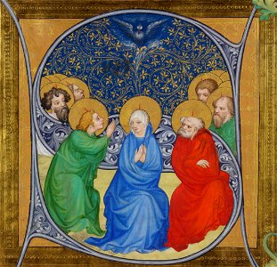 Bohemian Master - The Pentecost - Google Art Project