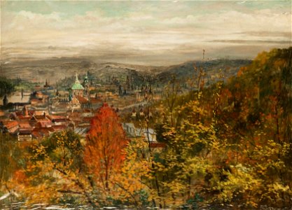 Bohumil Jaros Blick auf der Kleinseite