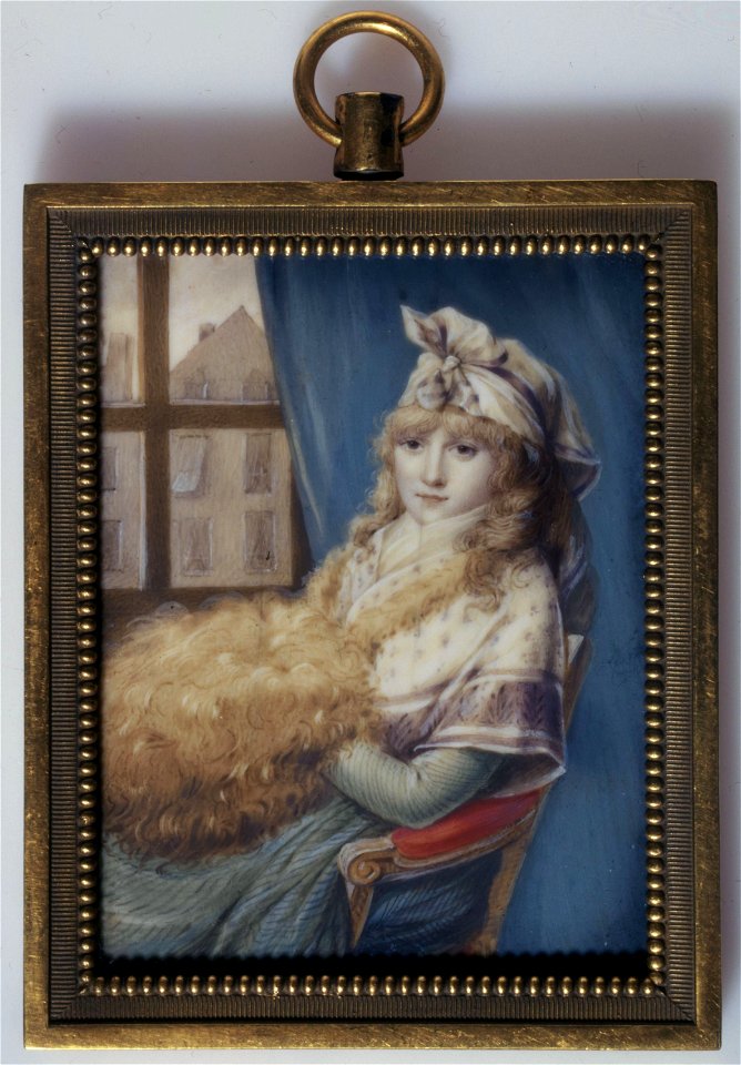 Boilly, Louis Léopold - Portrait présumé de Lucile Desmoulins - J 725 - Musée Cognacq-Jay