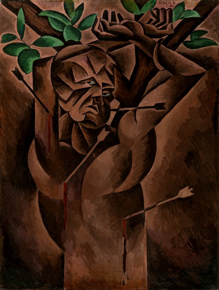 Bohumil Kubišta - Svatý Šebestián (1912)