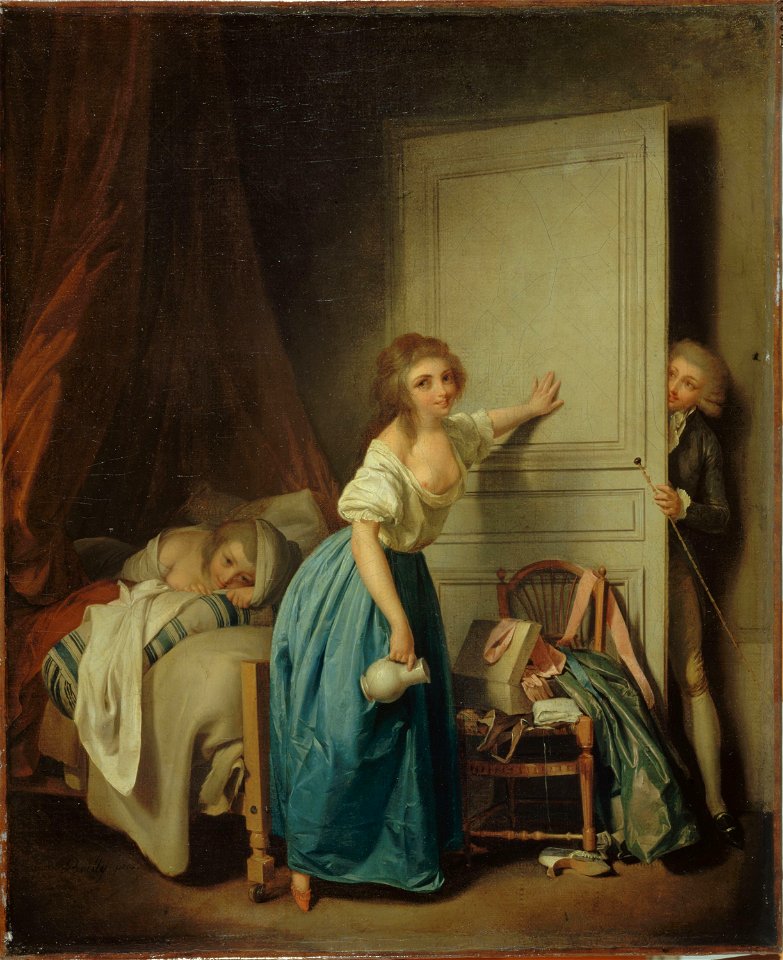 Boilly, Louis Léopold - L'Indiscret - J 5 - Musée Cognacq-Jay