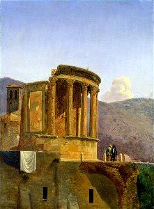 Félix Boisselier - The Temple of Vesta at Tivoli - Google Art Project