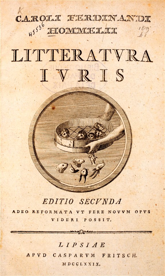 Carl-Ferdinand-Hommel-Litteratura-juris MG 0962