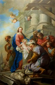 Carle Van Loo - Adoration des Mages (1739)