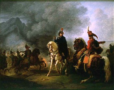 Carle Vernet - A General with his Aide de Camp - WGA24719