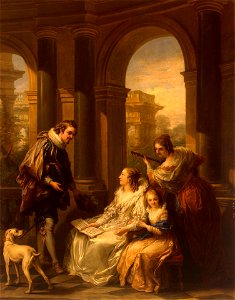 Carle van Loo - Spanish Conversation 1754