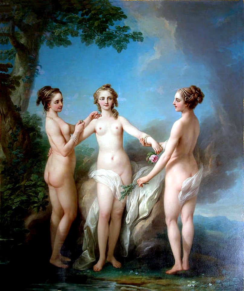 Carle van Loo - The Three Graces, 1765