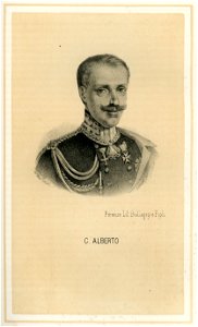 Carlo Alberto litografia
