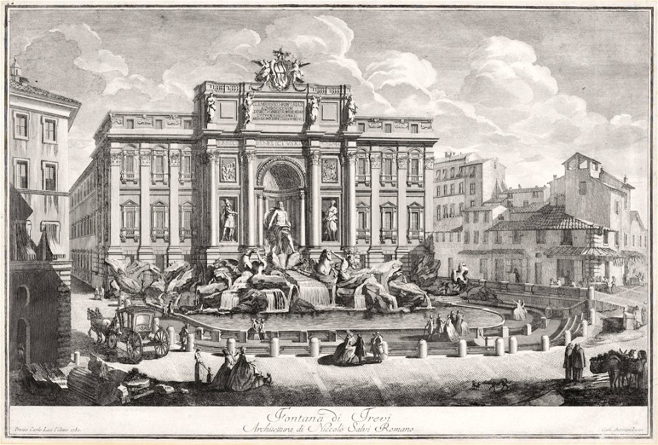 Carlo Antonini Fontana di Trevi