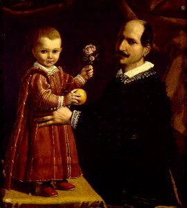 Carlo Ceresa - A Man with a Child - Google Art Project
