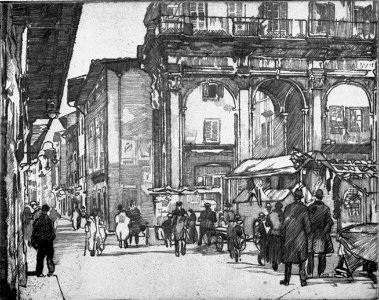 Carlo Cainelli – Mercatino, Firenze
