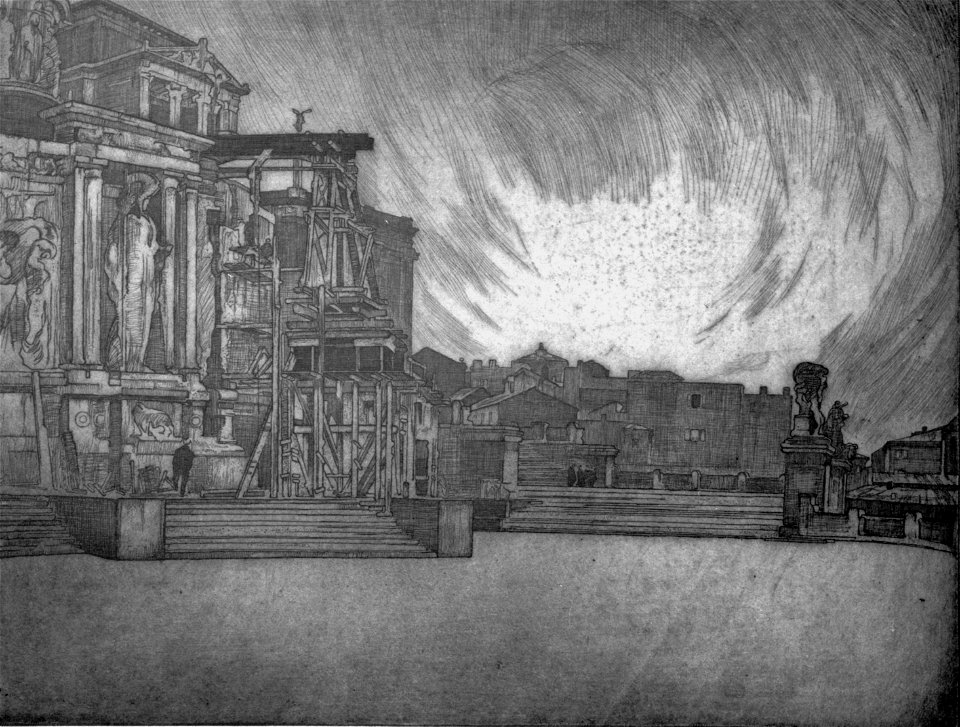 Carlo Cainelli – L'Altare della Patria, Roma