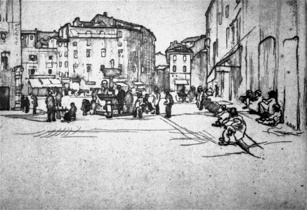 Carlo Cainelli – Piazza Montanara, Roma