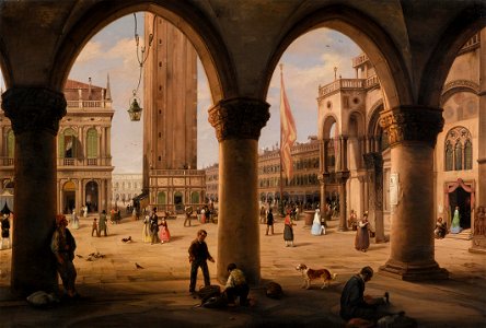 Carlo Canella - Piazza San Marco and the Campanile, Venice