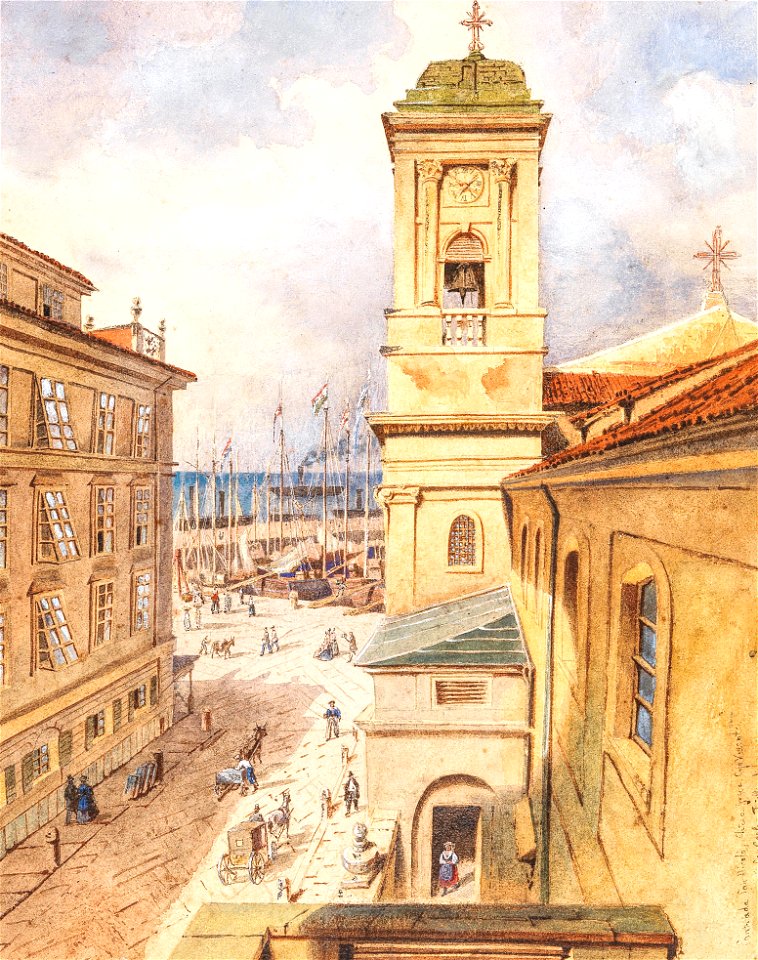 Carlo Canella San Nicolò Trieste 1862