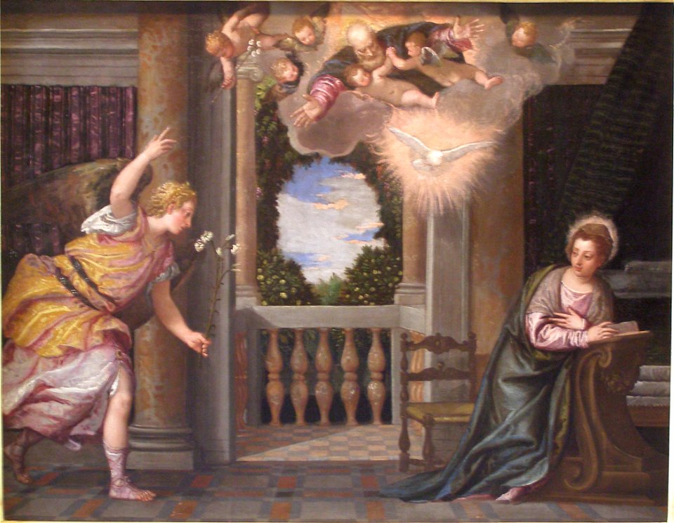 Carlo Caliari Annunciazione