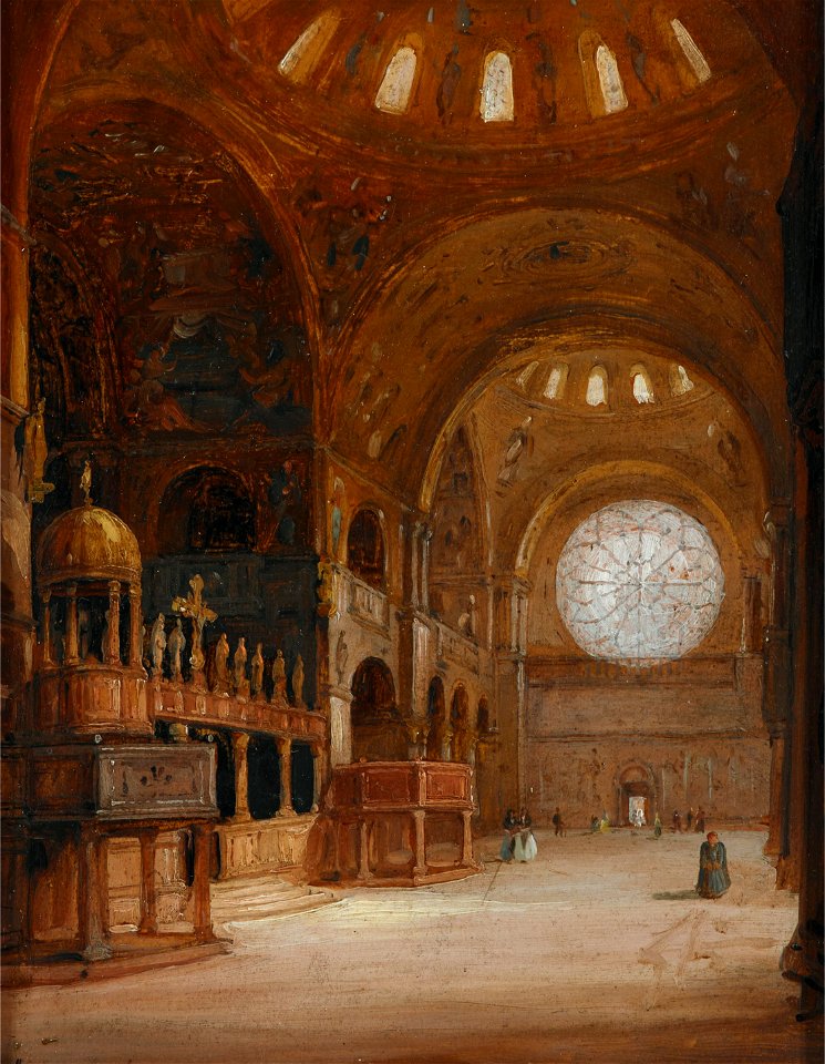 Carlo Canella Innenansicht des Markusdoms 02