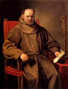 Carlo Ceresa - Portrait of a Friar - WGA04649. Free illustration for personal and commercial use.