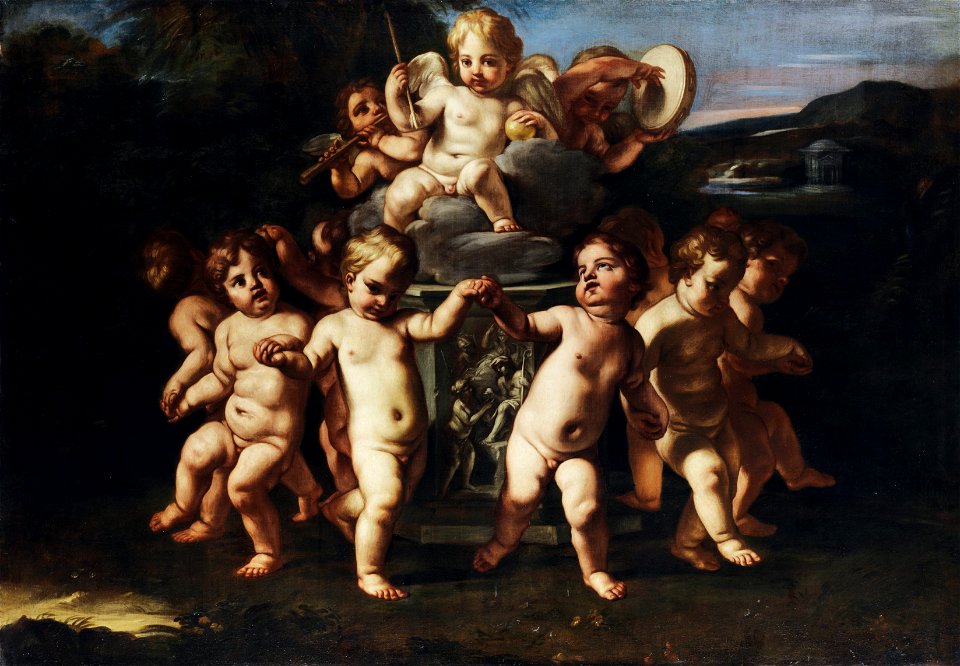 Carlo Cignani (attr) Triumph of Cupid