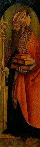 Carlo Crivelli - St. Augustine - Google Art Project. Free illustration for personal and commercial use.