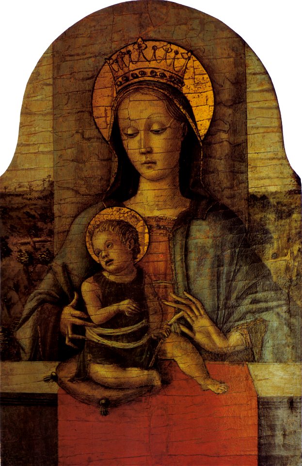Carlo crivelli, madonna speyer 2