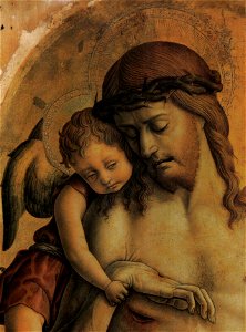 Carlo crivelli, montefiore, pietà di londra 2