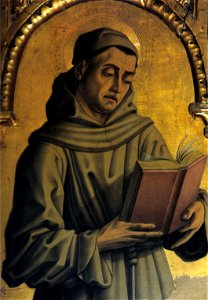 Carlo crivelli, montefiore, santo francescano