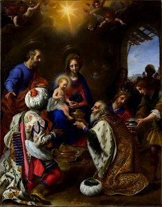 Carlo Dolci (1616-1686) - The Adoration of the Kings - NG6523 - National Gallery