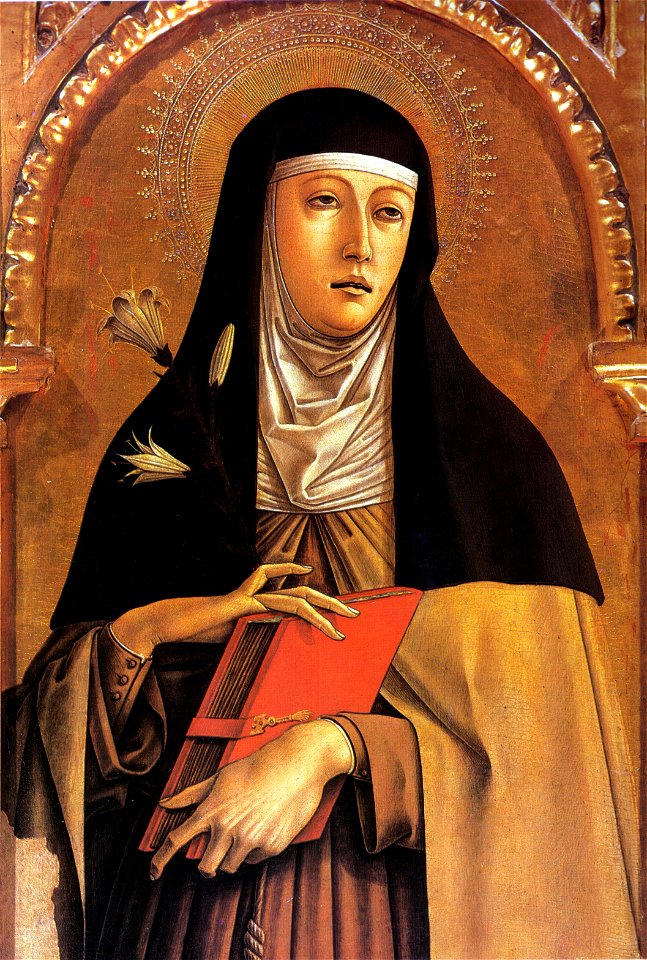 Carlo crivelli, montefiore, chiara
