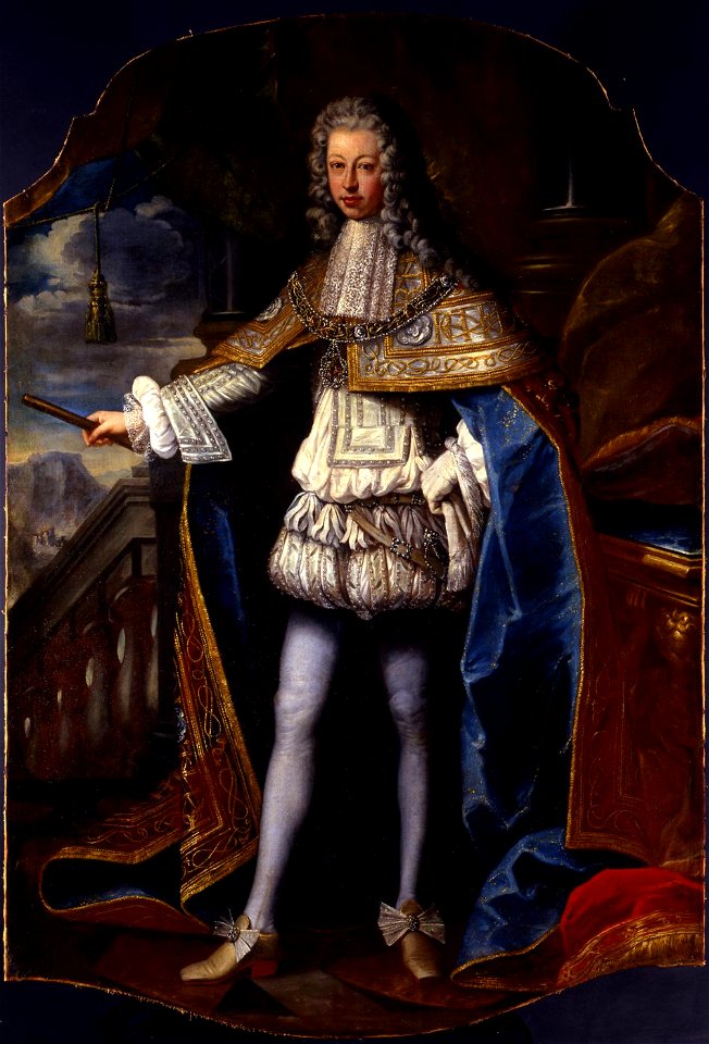 Carlo Emanuele III as Grand Master of the Order of the Most Holy Annunciation by an unknown artist