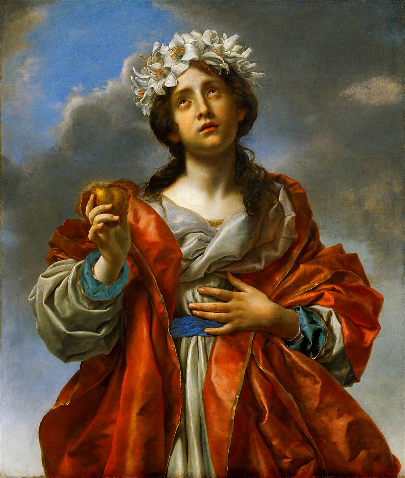 Carlo Dolci - Allegorie der Aufrichtigkeit - GG 184 - Kunsthistorisches Museum