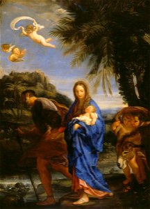 Carlo Maratta (1625-1713) - The Flight into Egypt - 732107 - National Trust