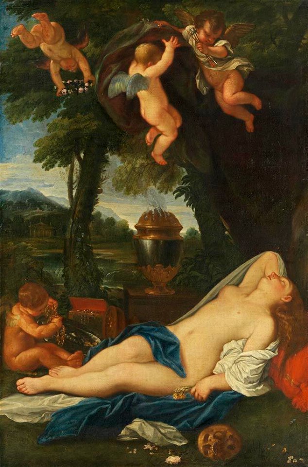 Carlo Maratti - Die Eitelkeit des Irdischen - 940 - Bavarian State Painting Collections