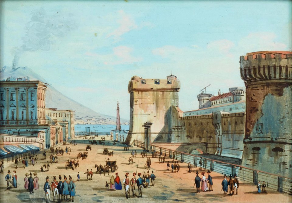 Carlo Grubas Neapel Castel Nuovo 