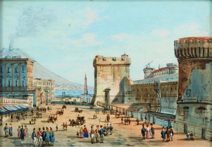Carlo Grubas Neapel Castel Nuovo 