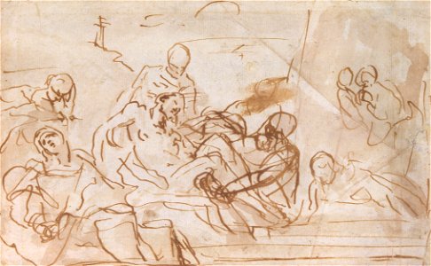 Carlo Maratta - Sepultamento de Cristo