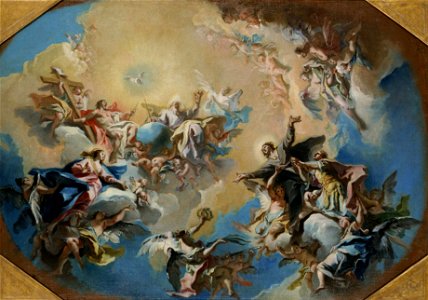 Carlo Innocenzo Carlone - The Glorification of St. Felix and St. Adauctus - Google Art Project
