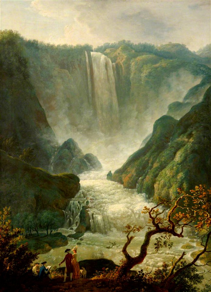 Carlo Labruzzi (1747-1748-1817) - The Falls at Terni, Umbria - 1530072 - National Trust