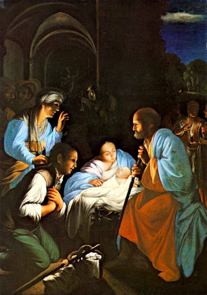 Carlo Saraceni - The Birth of Christ - WGA20827