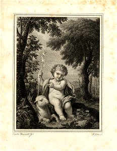 Carlo Maratti St Johannes als Kinde mit dem Lamm 1831 ubs G 0814 II