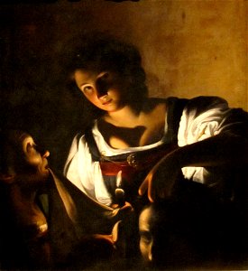 Carlo Saraceni, Giuditta con la testa di Oloferne