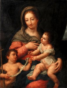 Carlo Maratta - Madonna and Child with the Young Saint John the Baptist - 89.17 - Detroit Institute of Arts