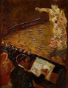 Carlos Baca-Flor - Paris Nocturne. The Singer - Google Art Project