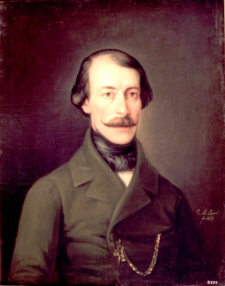 Carlos Esquivel y Rivas - Retrato de caballero