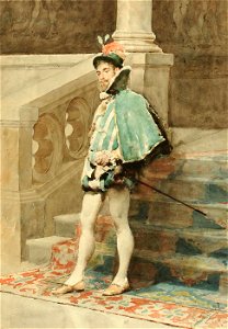 Carlo Randanini - Study of a Courtier - 1930.12.45 - Smithsonian American Art Museum
