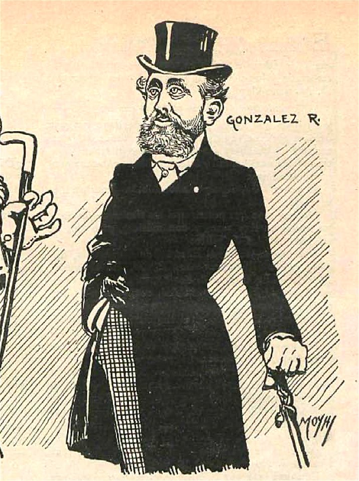 Carlos González Rothwos, Después del atentado, de Moya, Gedeón, 25-11-1904 (cropped)