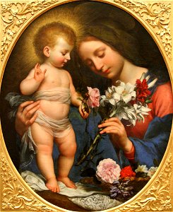 Carlo-Dolci Vierge au lys